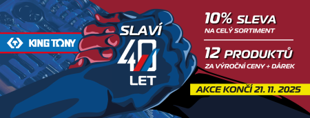 King Tony slaví 40 let!