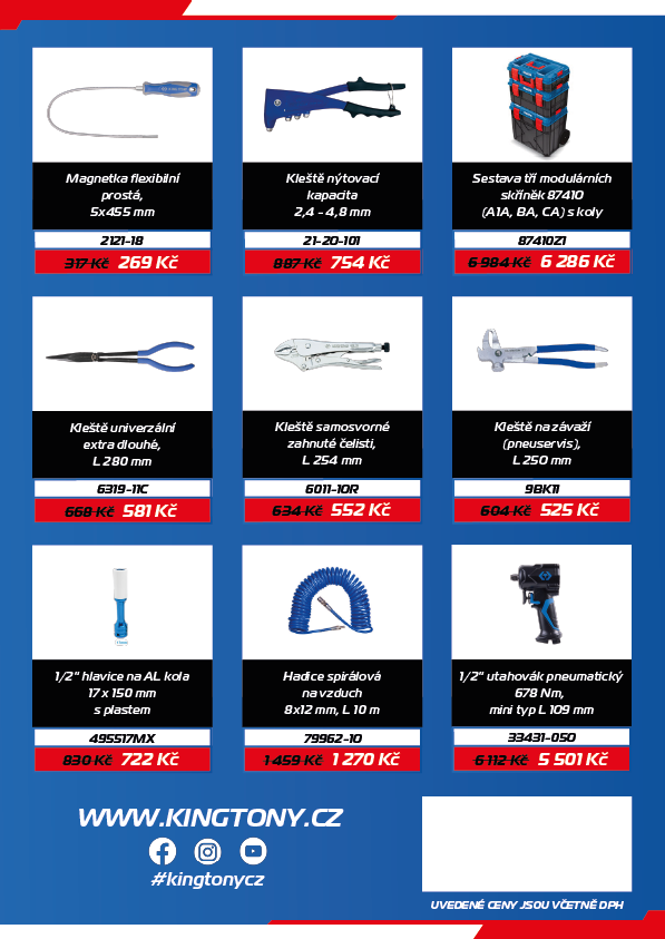 Akční nabídka jaro 2